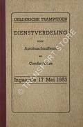 Dienstverdeling voor Autobuschauffeurs en Conductrices, Ingaande 17 Mei 1953 by Geldersche Tramwegen